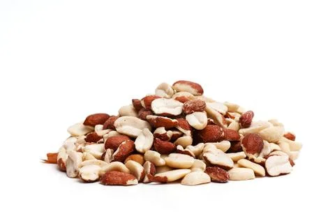 Pile of peanuts Stock Photos