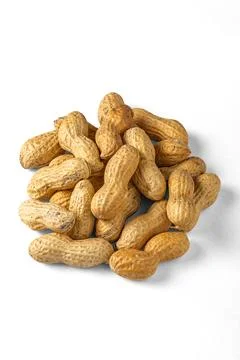 Pile of Peanuts in Shell Stock Photos