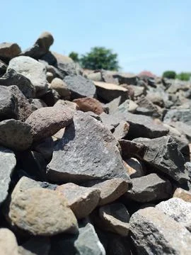 Pile of pebbles Stock Photos