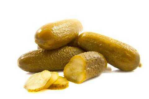 Pile of pickles Stock Photos