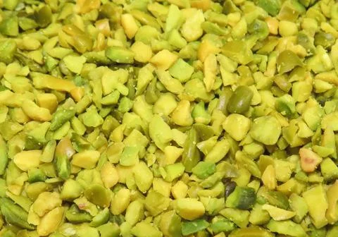 Pile with pistachio kernel 写真素材