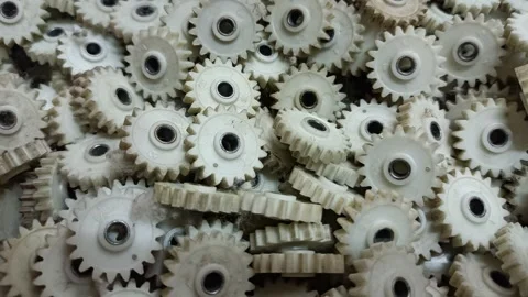 Pile of Platic Small Wheals Video stock 327520109