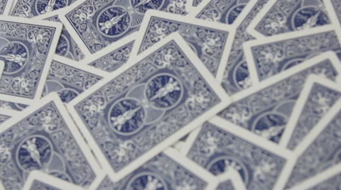 Pile of Playing Cards 動画素材 52945780