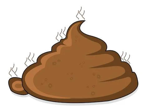 Pile of poop Stock Illustration