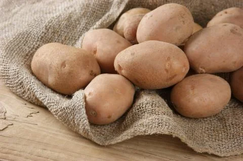Pile of potatoes Stock-Fotos