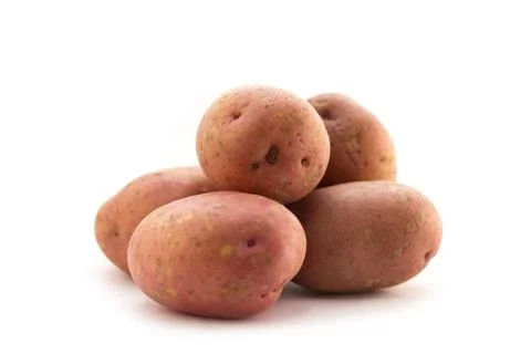 Pile of potatoes Stock Photos