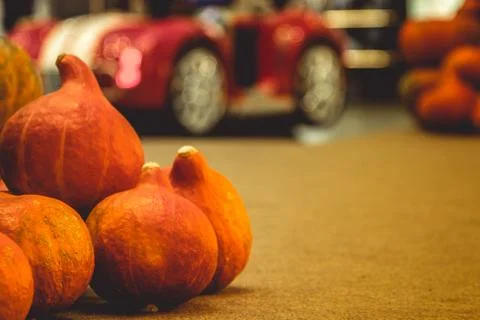 Pile of pumpkins Stock Photos