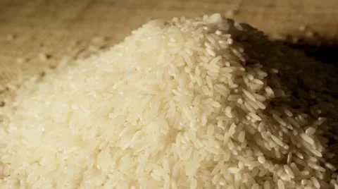 Pile of Rice Stock Footage 11077299