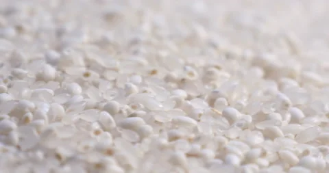 A pile of rice in rotation 库存影片 162615791