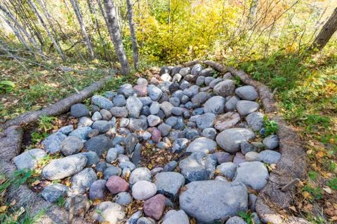 Pile of rock Stock Photos