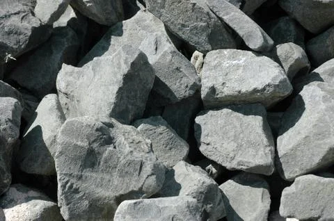 Pile of rocks Foto stock