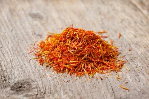 Pile of saffron Stock Photos