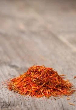 Pile of saffron Stock Photos