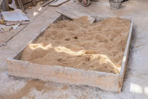 Pile of sand Stock Photos