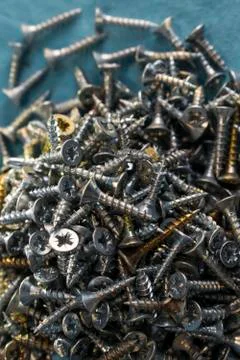 Pile of Screws 写真素材