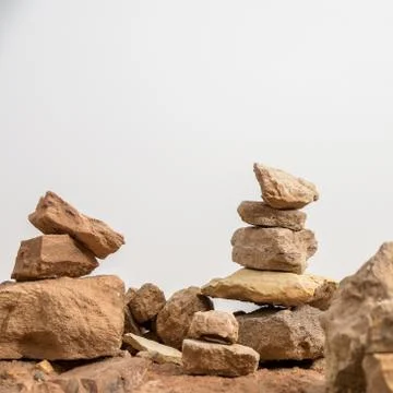 Pile of small rocks Stock Photos