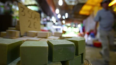 Pile of Soap Stock Footage 44335308