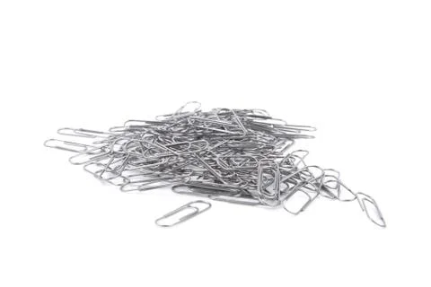Pile of staples Stock Photos