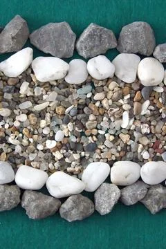 Pile of stone pebbles Stock Photos