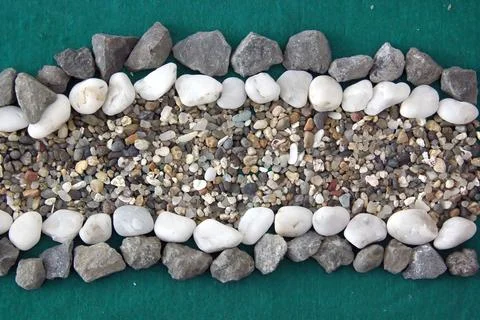 Pile of stone pebbles Stock Photos