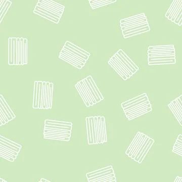 Pile textile line seamless pattern Stock Illustration