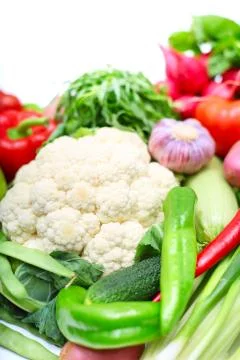 Pile of Vegetables Stock Photos