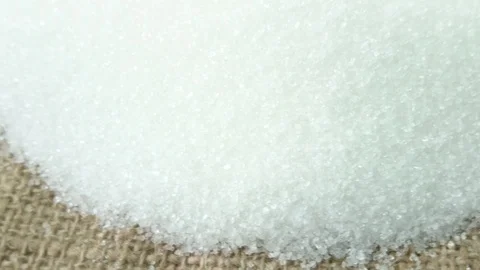 Pile of white sugar Vidéo 92296318