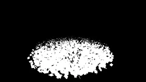 A Pile of Yellow Post Notes Appear Stock Footage 72314897