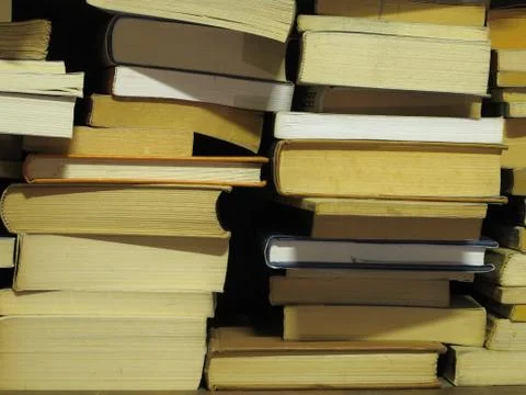 Piled book Stock Photos