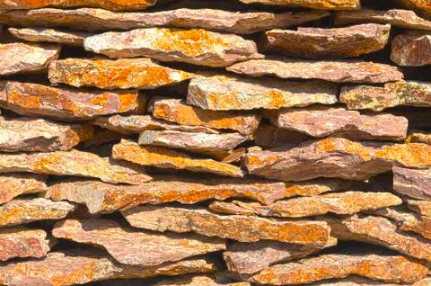 Piled rocks Stock Photos