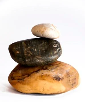 Piled Stones Stock Photos