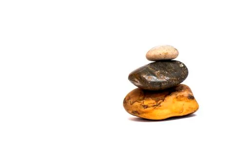 Piled Stones Foto stock
