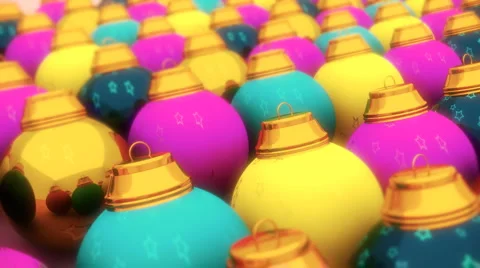 Piles of Colored-Lanterns Stock Footage 915080