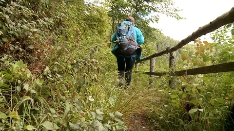 PILGRIM cloudy country 3a Stock-Footage 111728816