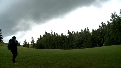 PILGRIM cloudy country 4a Video stock 111728766