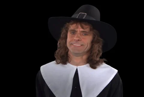 Pilgrim Man 스톡 동영상 1042504