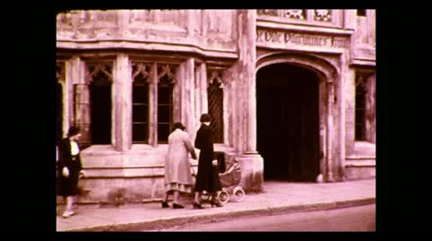 The Pilgrim's Inn 1937 動画素材 12735733