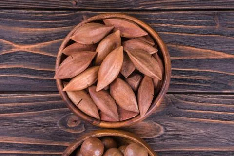 Pili nuts Foto stock