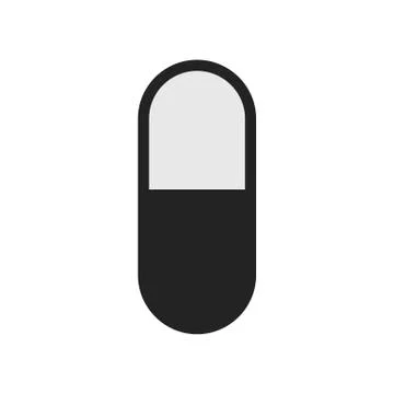 Pill and tablet icon vector, drugs solid logo illustration, pictogram isolate Stock Illustration