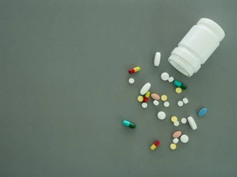 Pill background Stock Photos