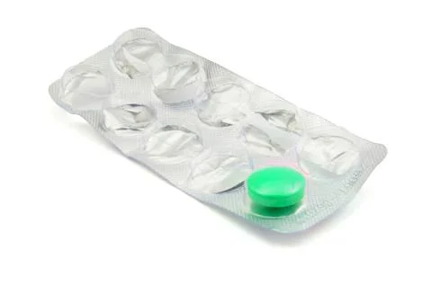 Pill blister Stock Photos