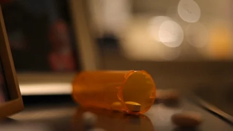 PILL BOTTLE Stock Footage 113323115