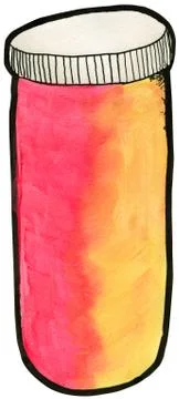 Pill bottle Stock Illustration