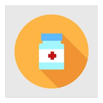 Pill bottle Stock Illustration
