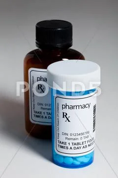 Pill Bottle Stock Photos