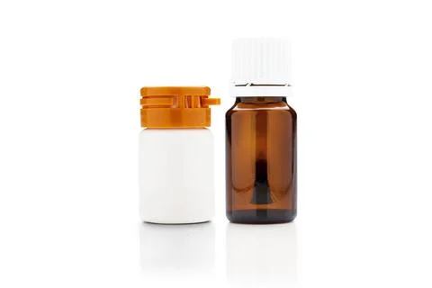 Pill bottle Stock Photos