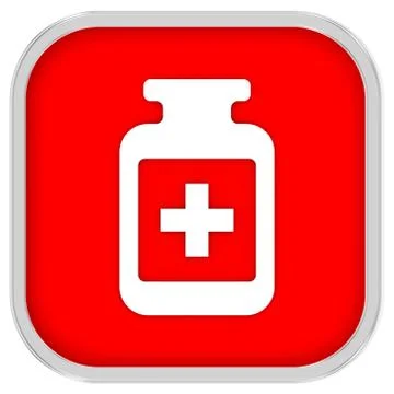 Pill bottle sign Foto stock