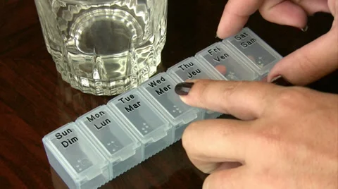 Pill box Stock Footage 31203425