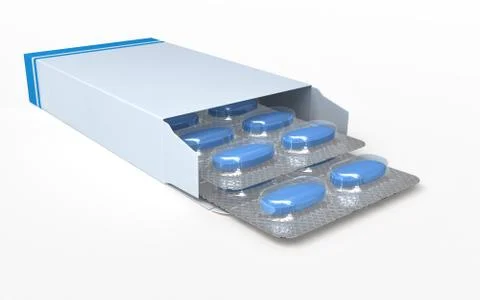 Pill box Stock Illustration