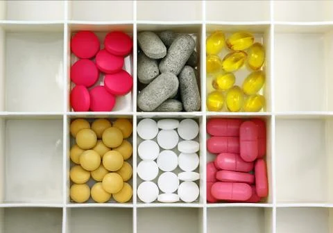 Pill box Stock Photos